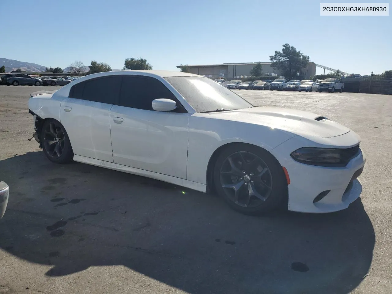 2C3CDXHG3KH680930 2019 Dodge Charger Gt