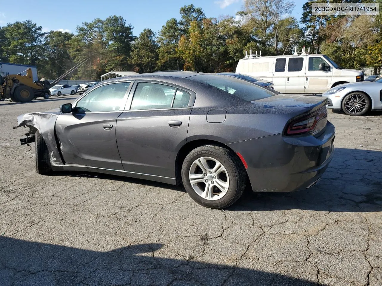 2019 Dodge Charger Sxt VIN: 2C3CDXBG4KH741954 Lot: 77384484