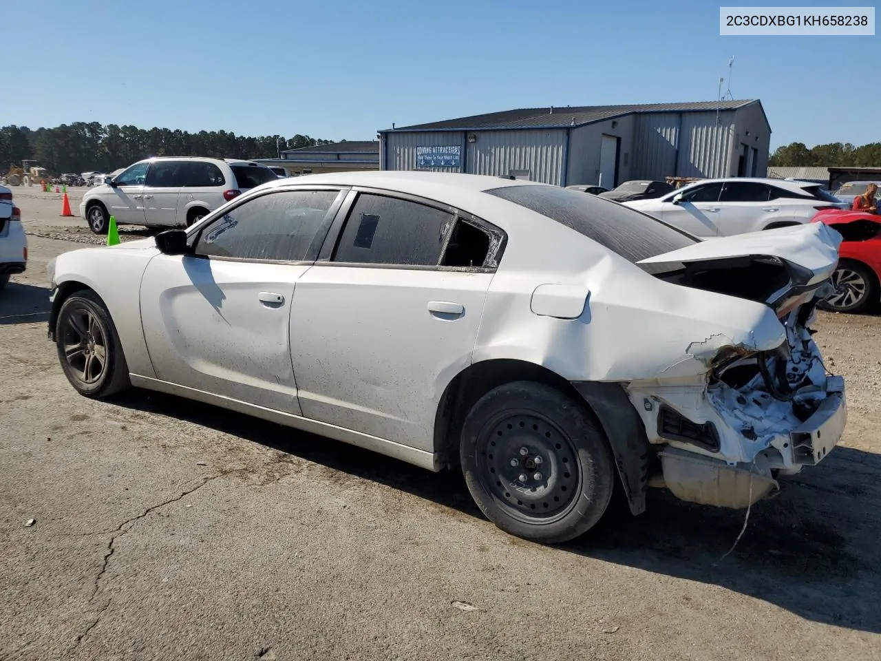 2019 Dodge Charger Sxt VIN: 2C3CDXBG1KH658238 Lot: 77452804