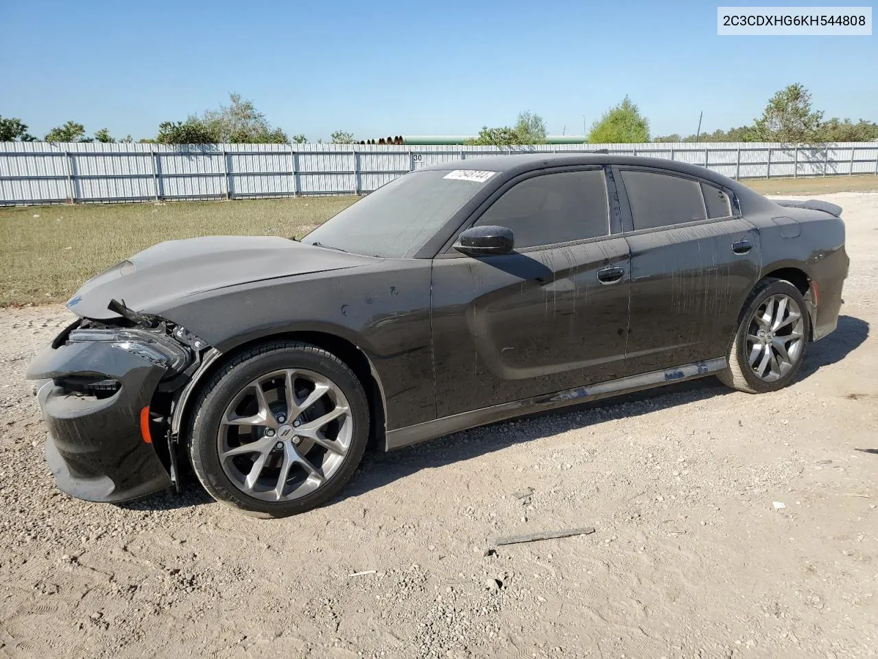 2019 Dodge Charger Gt VIN: 2C3CDXHG6KH544808 Lot: 77548744