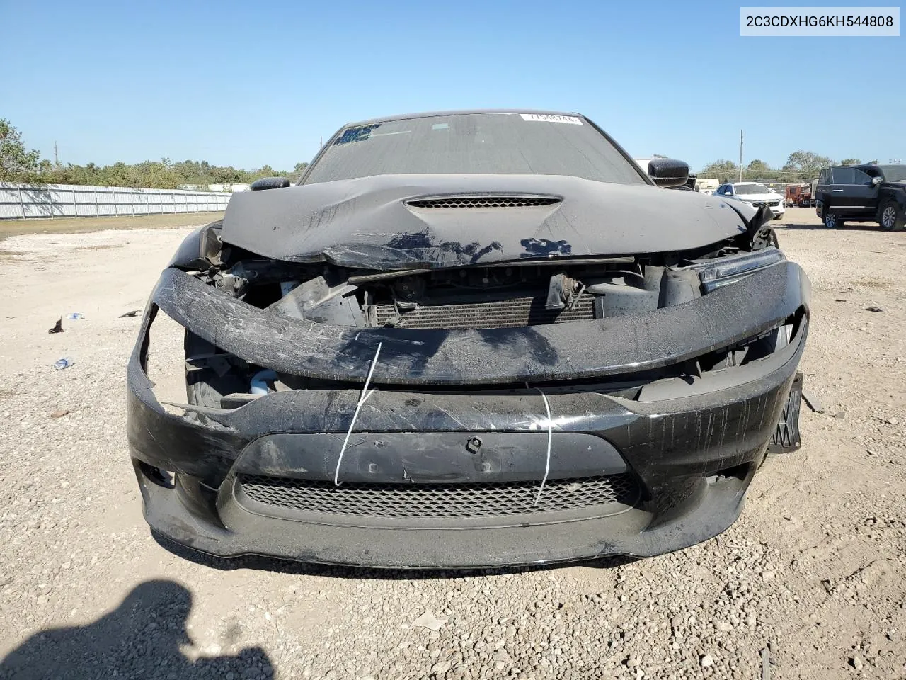 2019 Dodge Charger Gt VIN: 2C3CDXHG6KH544808 Lot: 77548744