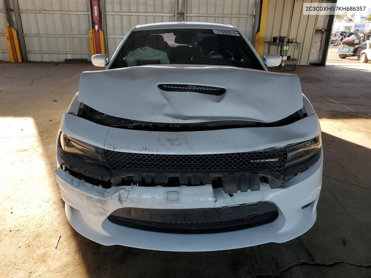 2019 Dodge Charger Gt VIN: 2C3CDXHG7KH686357 Lot: 77693214