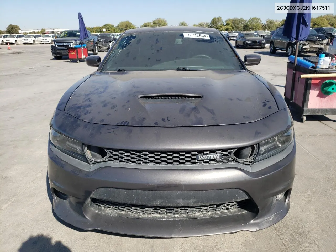 2019 Dodge Charger Scat Pack VIN: 2C3CDXGJ2KH617511 Lot: 77712644