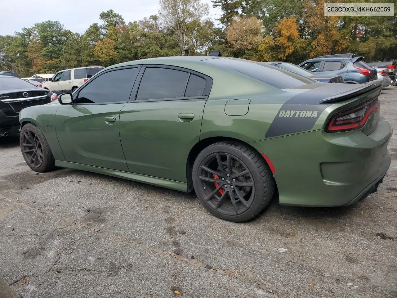 2019 Dodge Charger Scat Pack VIN: 2C3CDXGJ4KH662059 Lot: 77739194