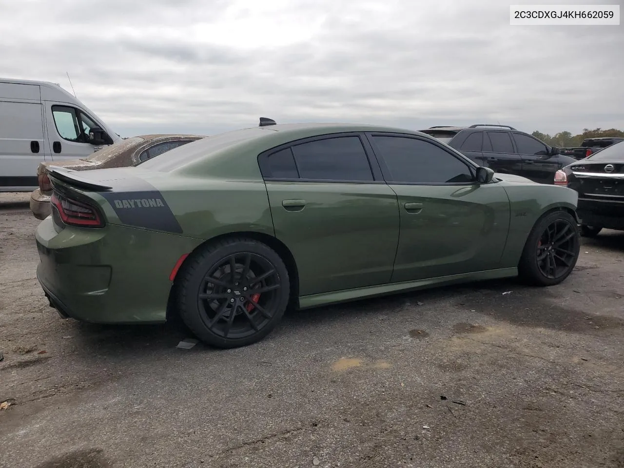 2019 Dodge Charger Scat Pack VIN: 2C3CDXGJ4KH662059 Lot: 77739194