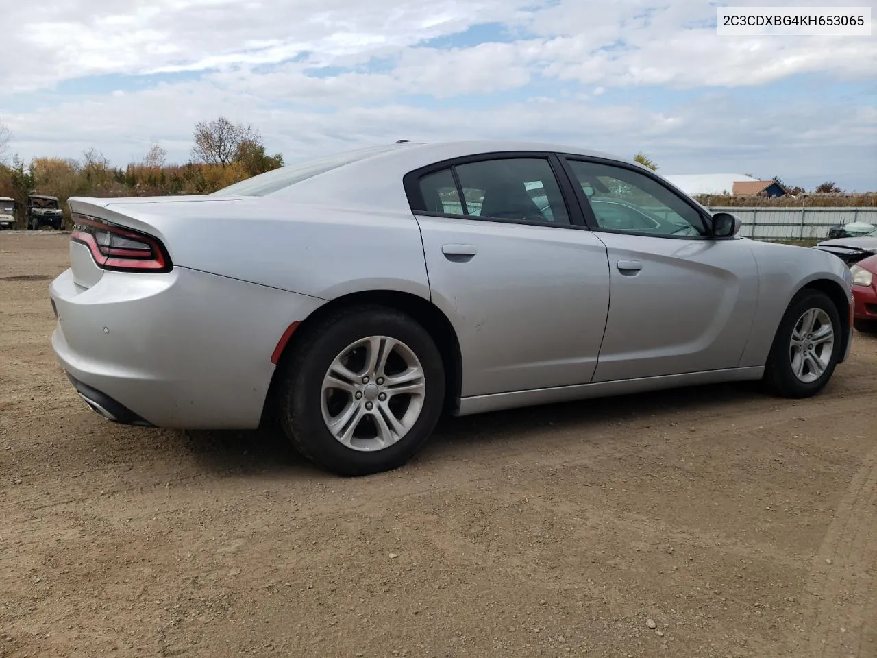 2019 Dodge Charger Sxt VIN: 2C3CDXBG4KH653065 Lot: 78032064