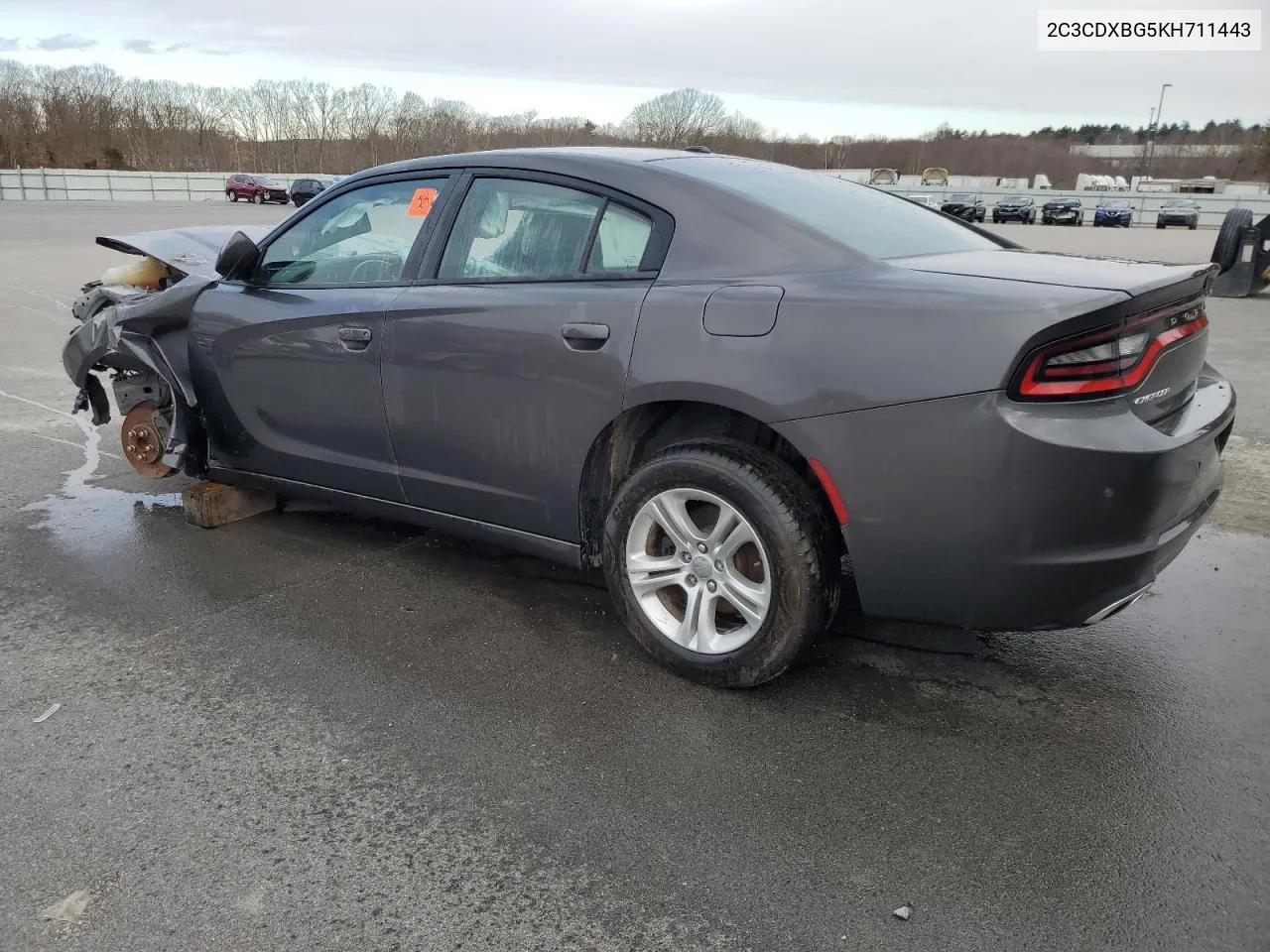 2019 Dodge Charger Sxt VIN: 2C3CDXBG5KH711443 Lot: 78070544