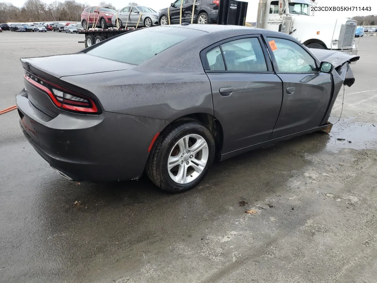 2019 Dodge Charger Sxt VIN: 2C3CDXBG5KH711443 Lot: 78070544