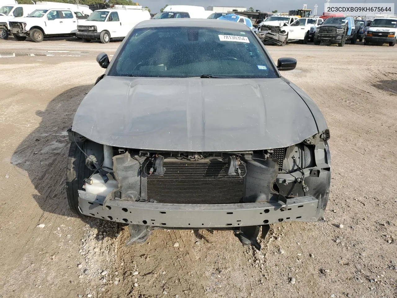 2019 Dodge Charger Sxt VIN: 2C3CDXBG9KH675644 Lot: 78130354