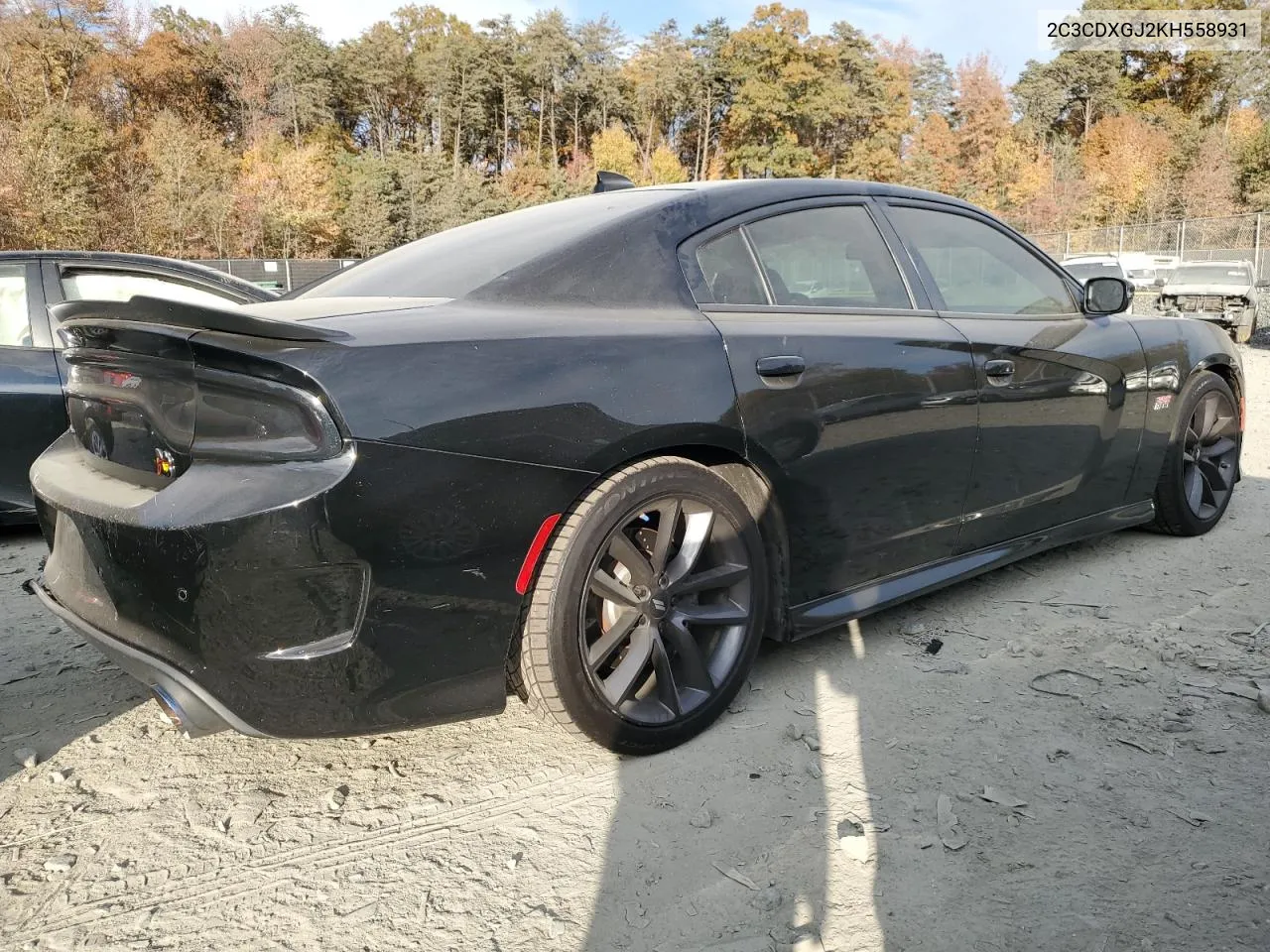 2019 Dodge Charger Scat Pack VIN: 2C3CDXGJ2KH558931 Lot: 78223364