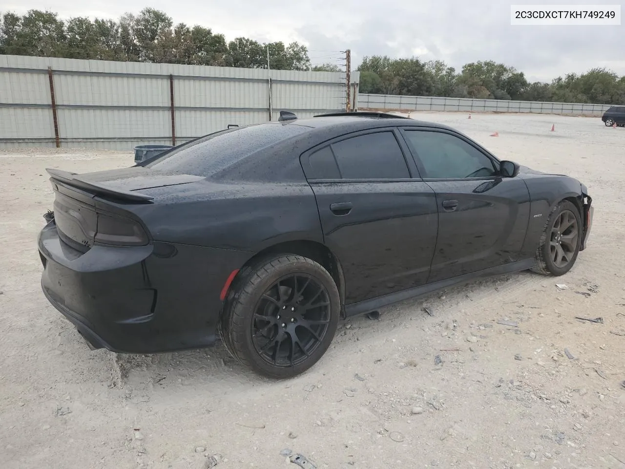 2019 Dodge Charger R/T VIN: 2C3CDXCT7KH749249 Lot: 78607244