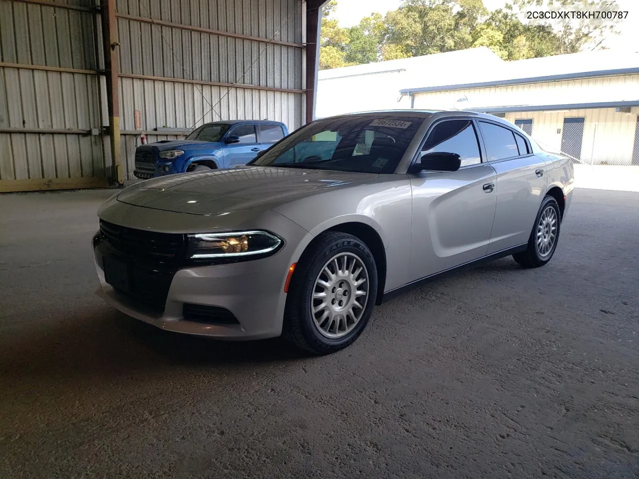 2019 Dodge Charger Police VIN: 2C3CDXKT8KH700787 Lot: 78672534