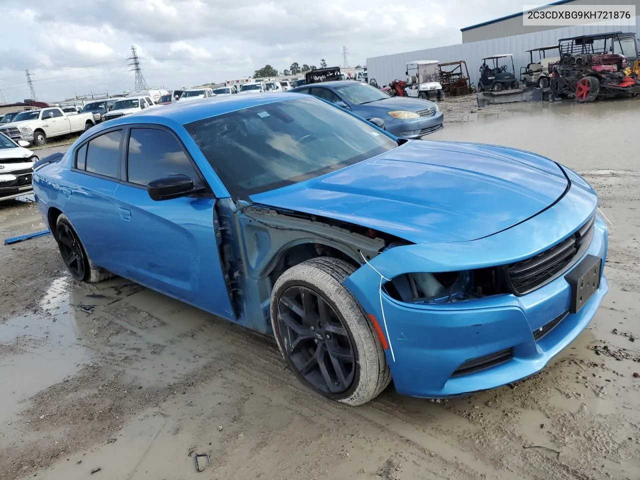 2C3CDXBG9KH721876 2019 Dodge Charger Sxt