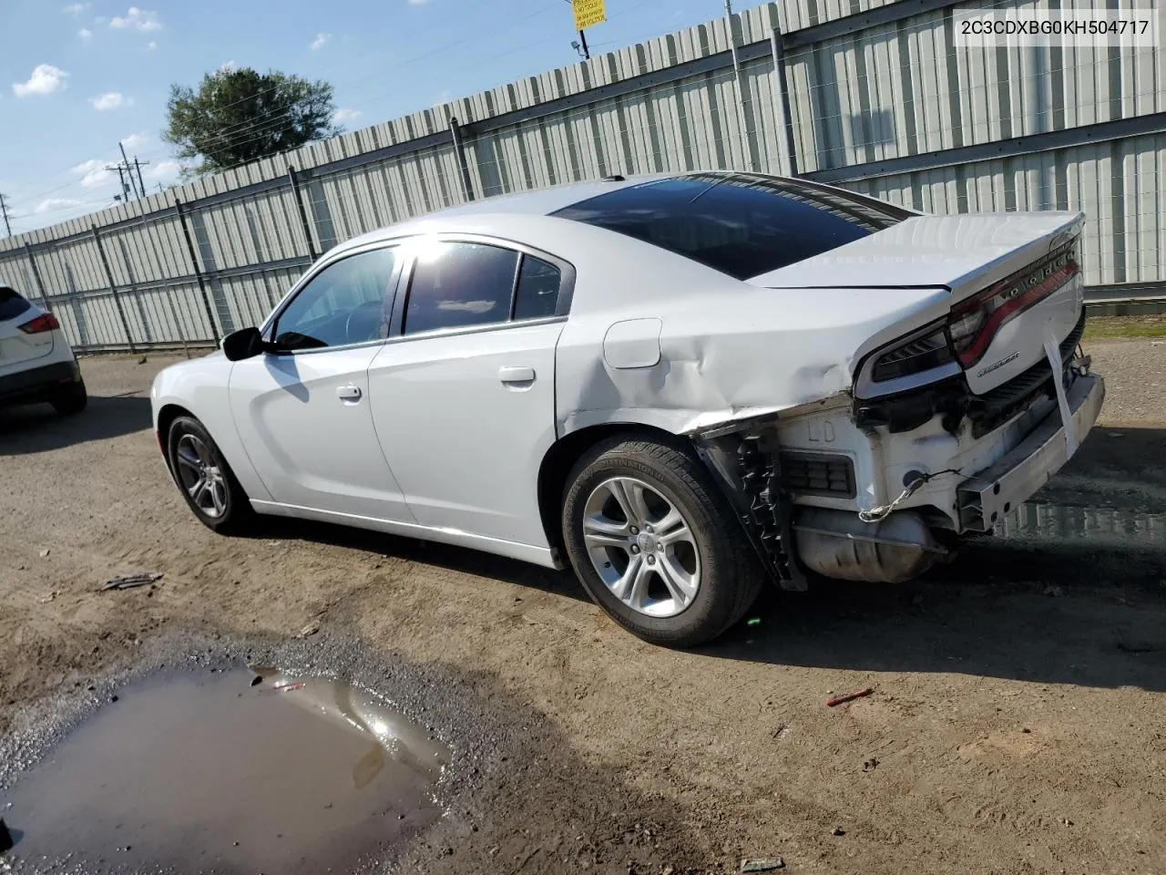 2019 Dodge Charger Sxt VIN: 2C3CDXBG0KH504717 Lot: 79666274