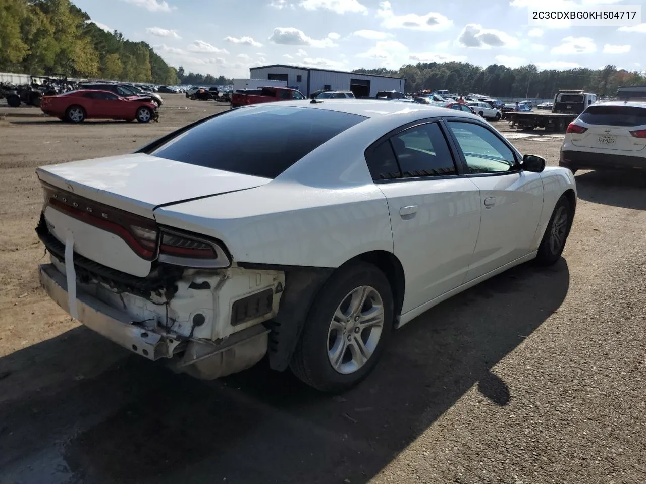 2019 Dodge Charger Sxt VIN: 2C3CDXBG0KH504717 Lot: 79666274