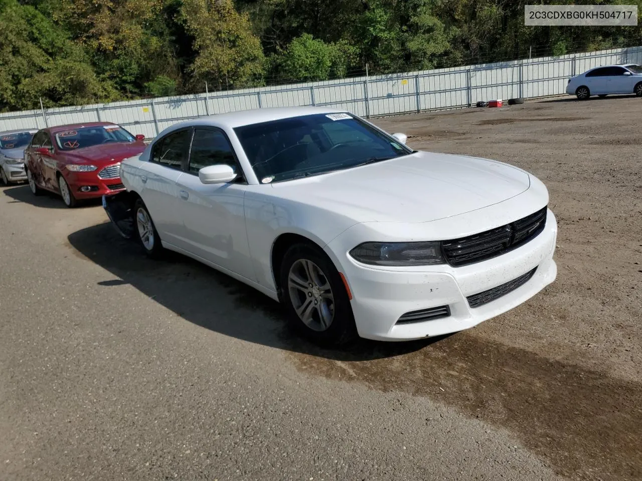 2019 Dodge Charger Sxt VIN: 2C3CDXBG0KH504717 Lot: 79666274