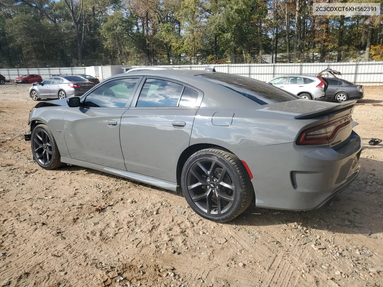 2019 Dodge Charger R/T VIN: 2C3CDXCT6KH562391 Lot: 79806934