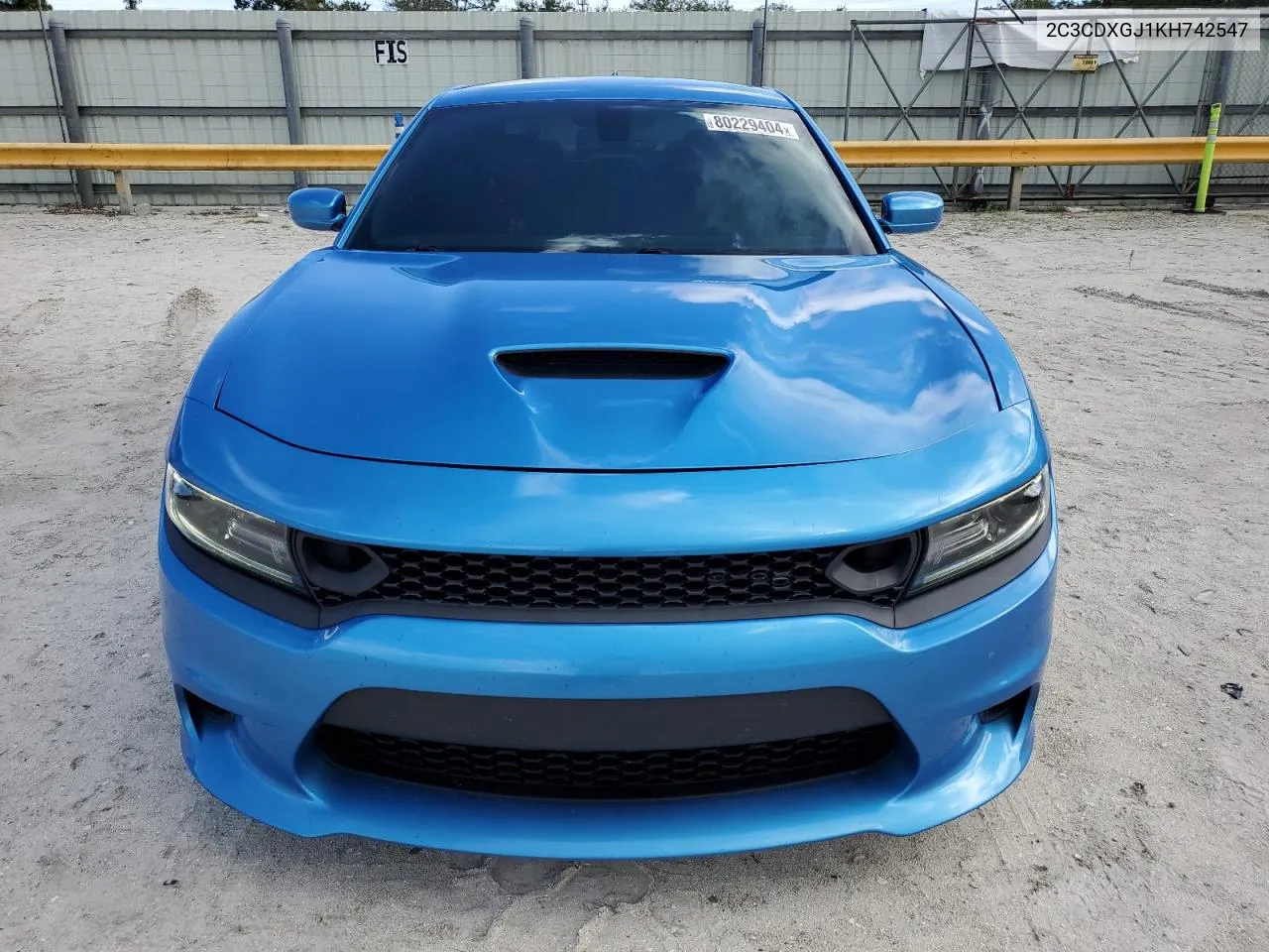 2019 Dodge Charger Scat Pack VIN: 2C3CDXGJ1KH742547 Lot: 80229404