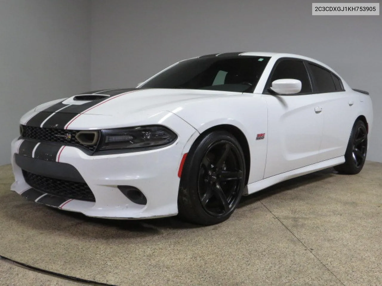 2019 Dodge Charger Scat Pack VIN: 2C3CDXGJ1KH753905 Lot: 80297194