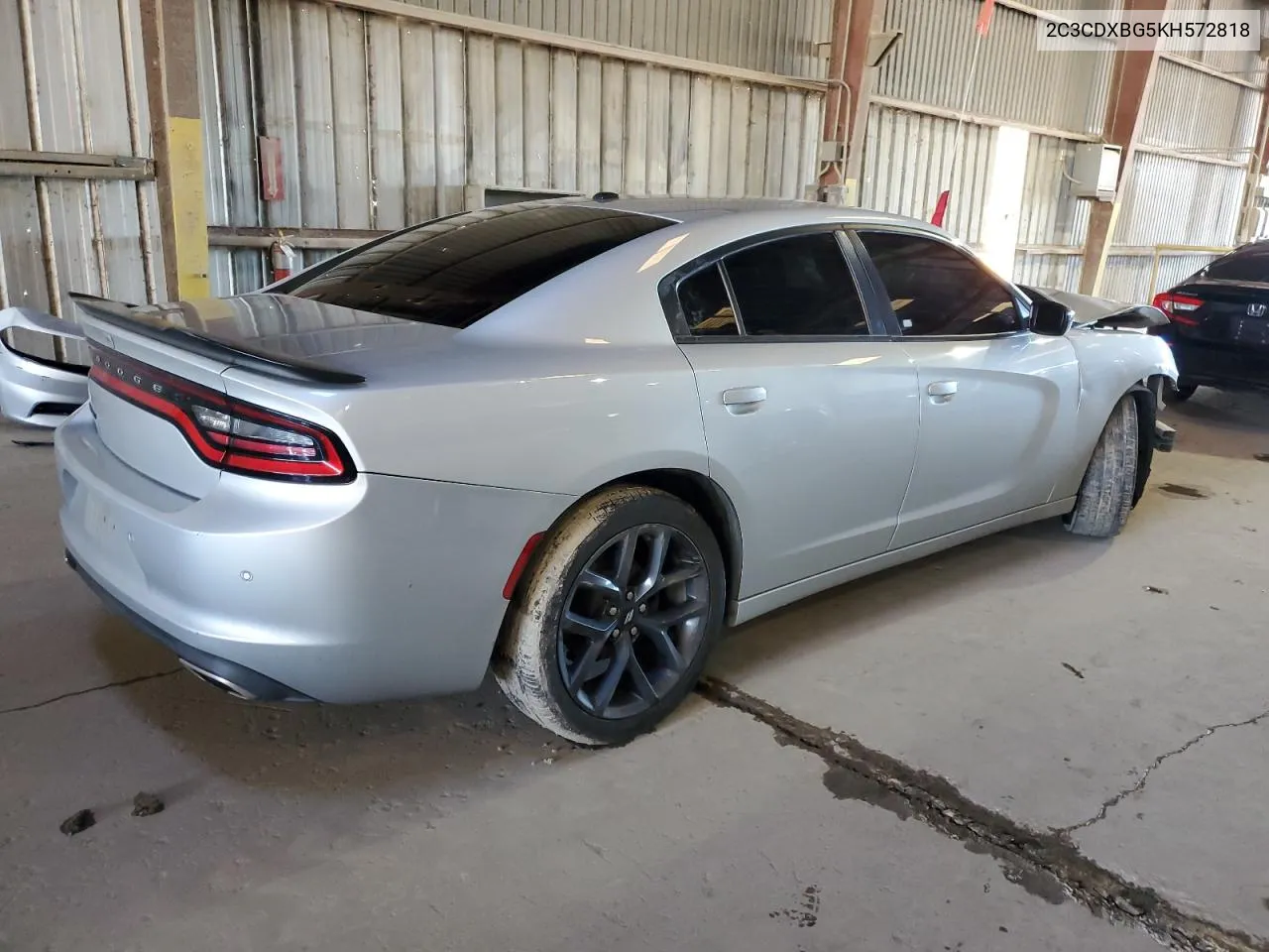 2019 Dodge Charger Sxt VIN: 2C3CDXBG5KH572818 Lot: 80507364