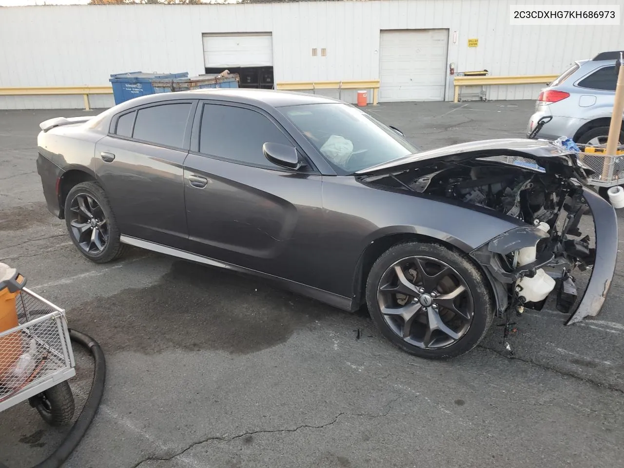 2019 Dodge Charger Gt VIN: 2C3CDXHG7KH686973 Lot: 80683064