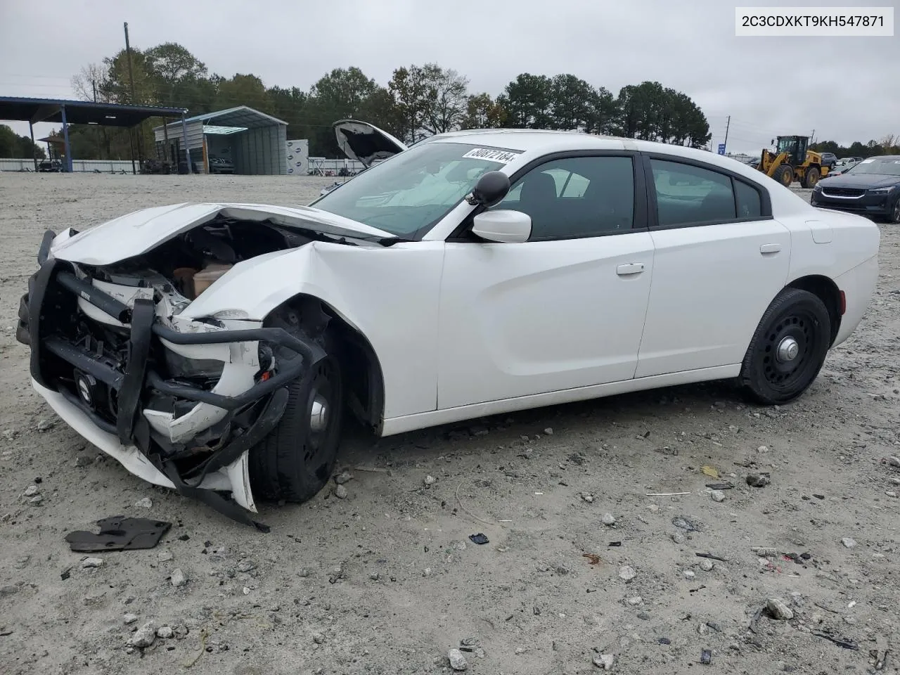 2019 Dodge Charger Police VIN: 2C3CDXKT9KH547871 Lot: 80872184