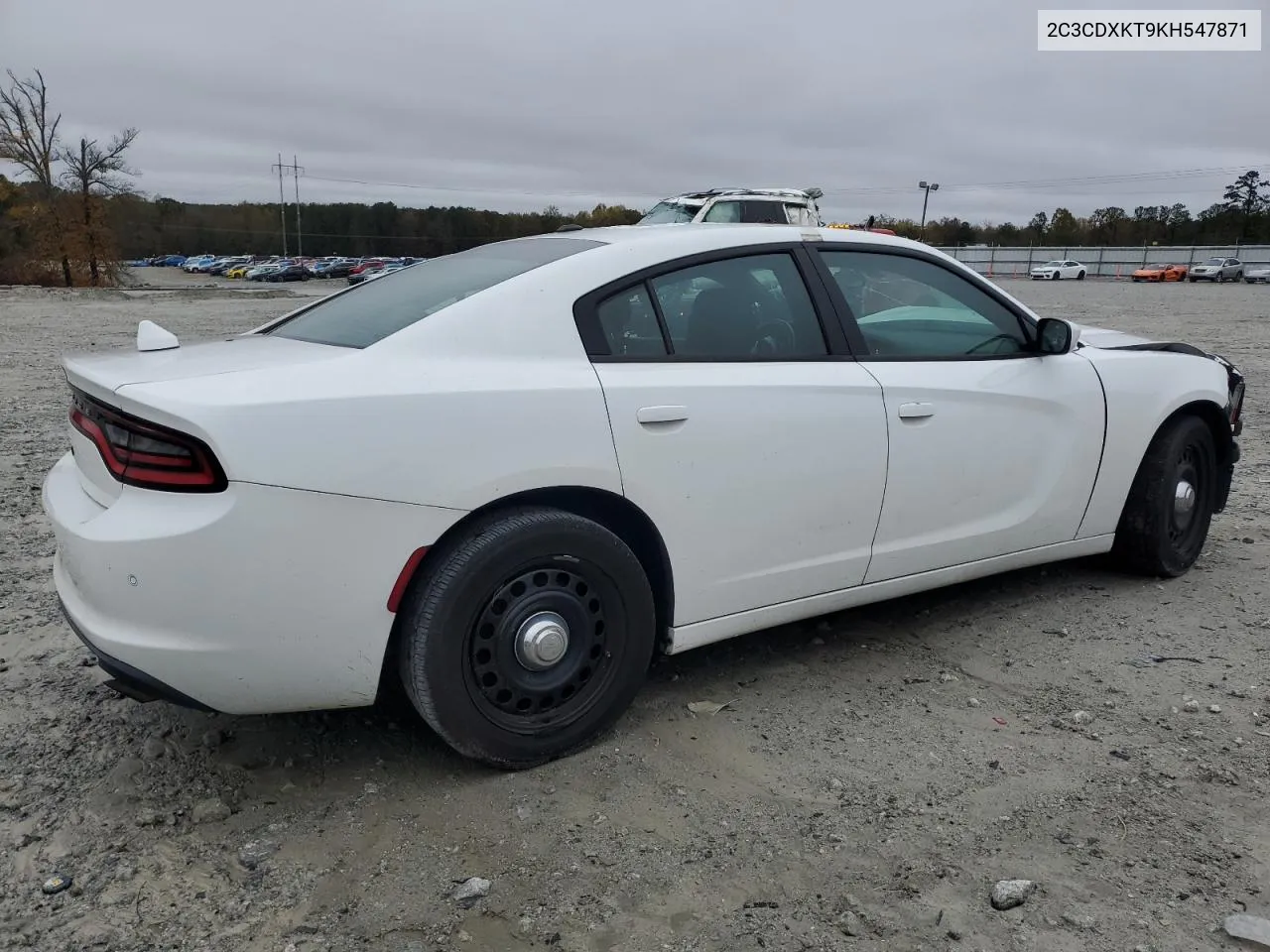 2019 Dodge Charger Police VIN: 2C3CDXKT9KH547871 Lot: 80872184