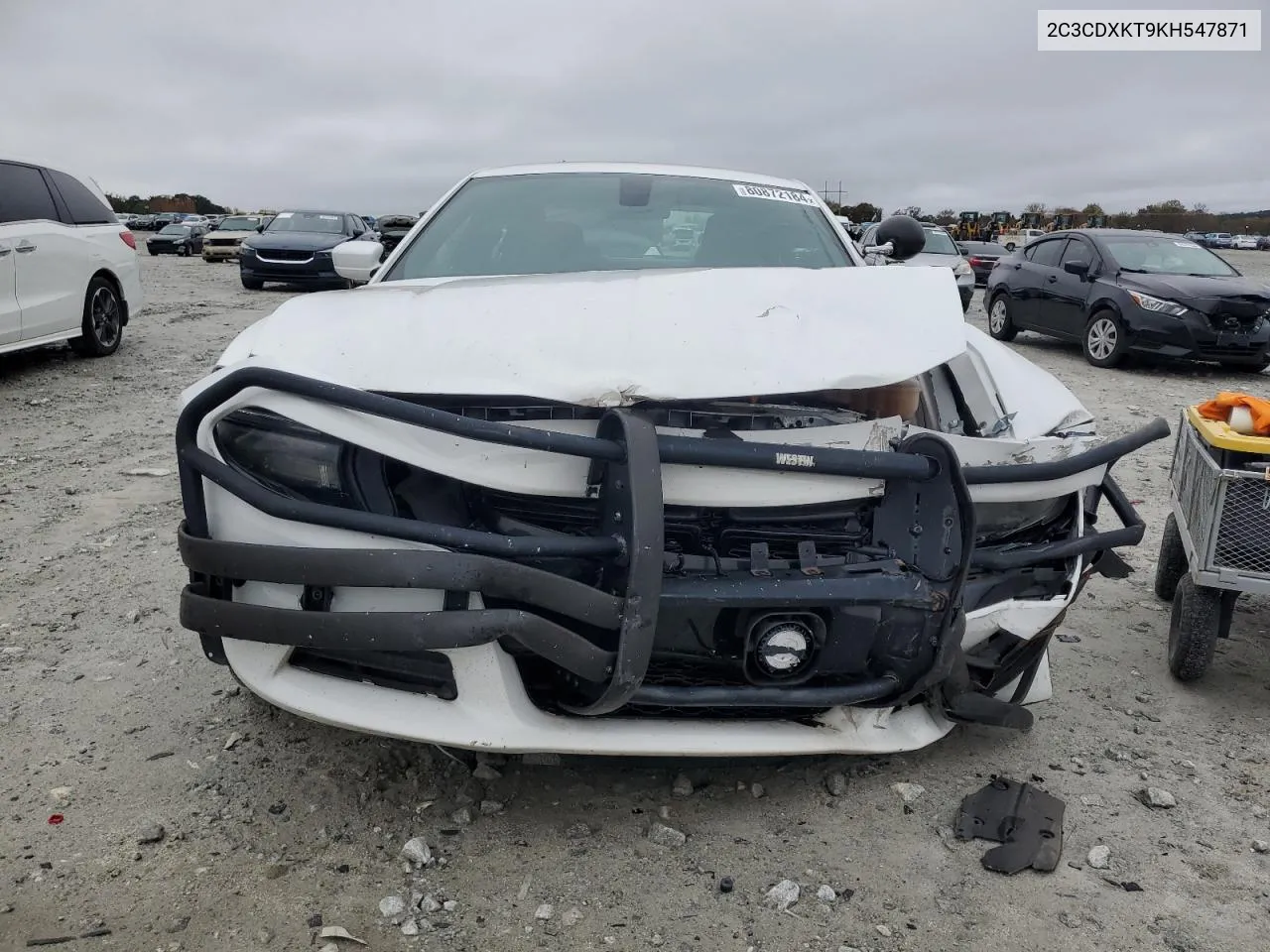 2019 Dodge Charger Police VIN: 2C3CDXKT9KH547871 Lot: 80872184