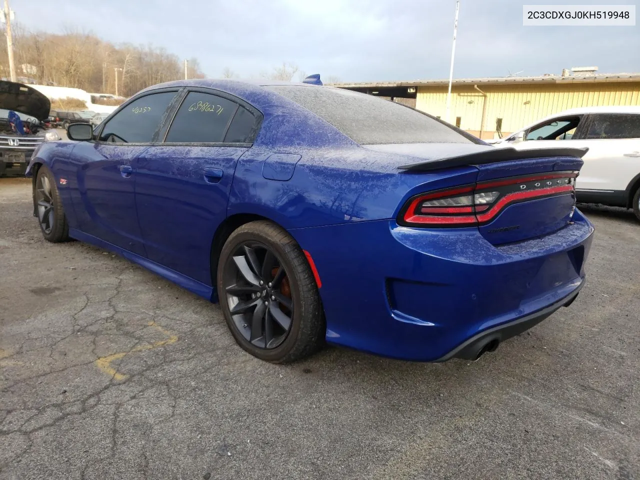 2019 Dodge Charger Scat Pack VIN: 2C3CDXGJ0KH519948 Lot: 80942554