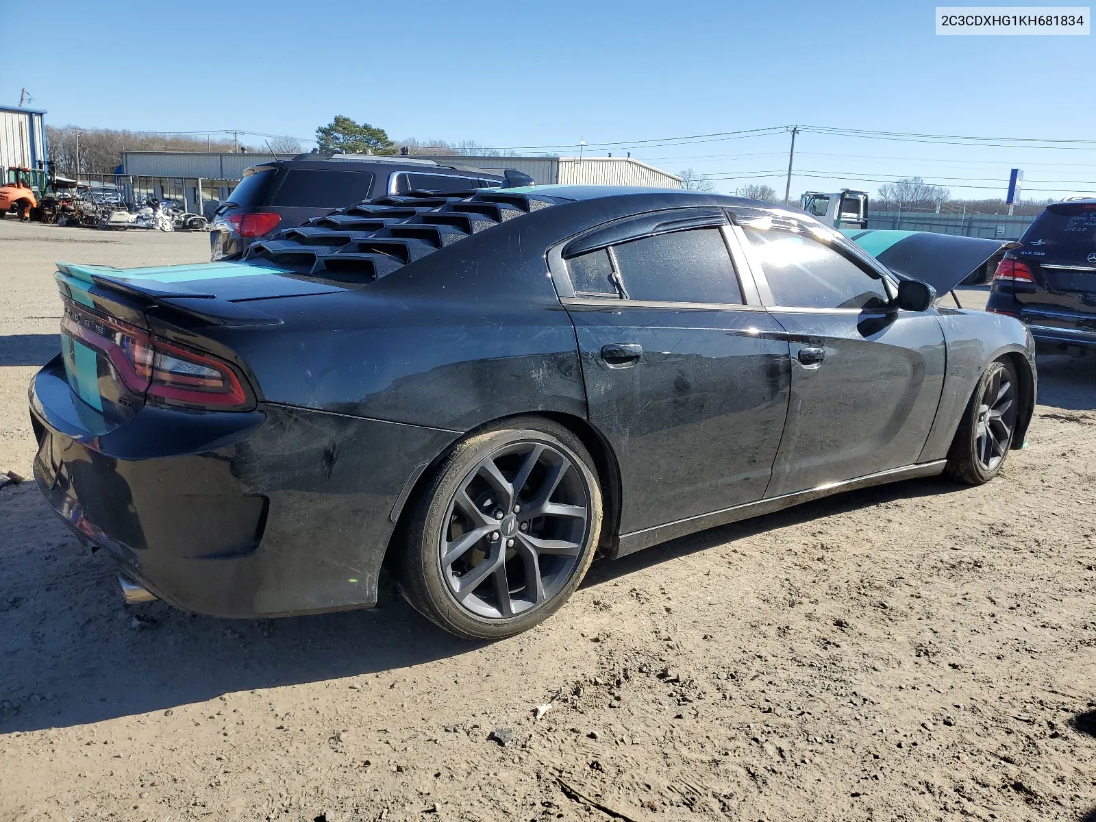 2C3CDXHG1KH681834 2019 Dodge Charger Gt