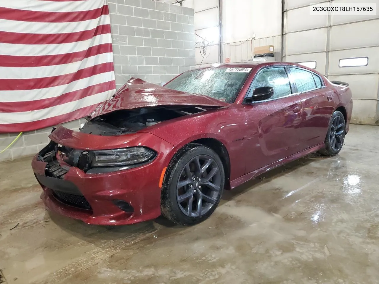 2020 Dodge Charger R/T VIN: 2C3CDXCT8LH157635 Lot: 46719894