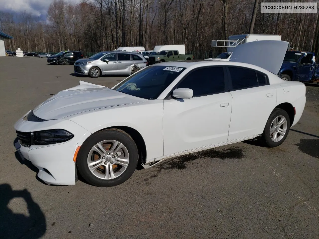 2020 Dodge Charger Sxt VIN: 2C3CDXBG4LH235283 Lot: 47286224