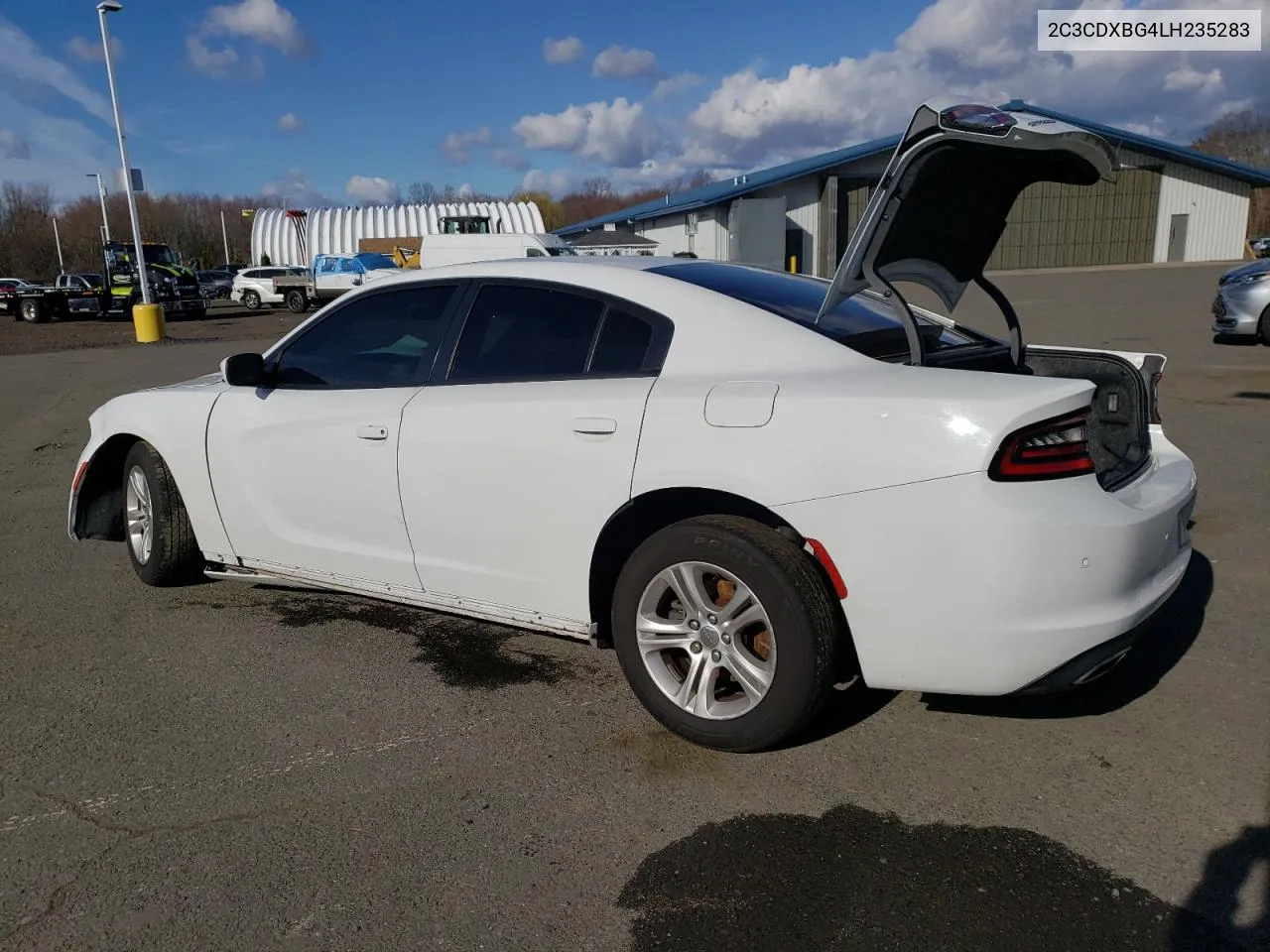 2020 Dodge Charger Sxt VIN: 2C3CDXBG4LH235283 Lot: 47286224