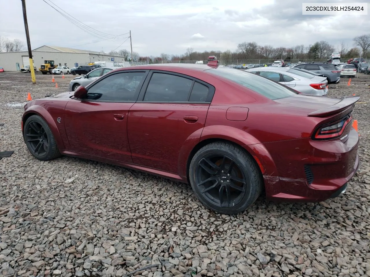 2020 Dodge Charger Srt Hellcat VIN: 2C3CDXL93LH254424 Lot: 49557474