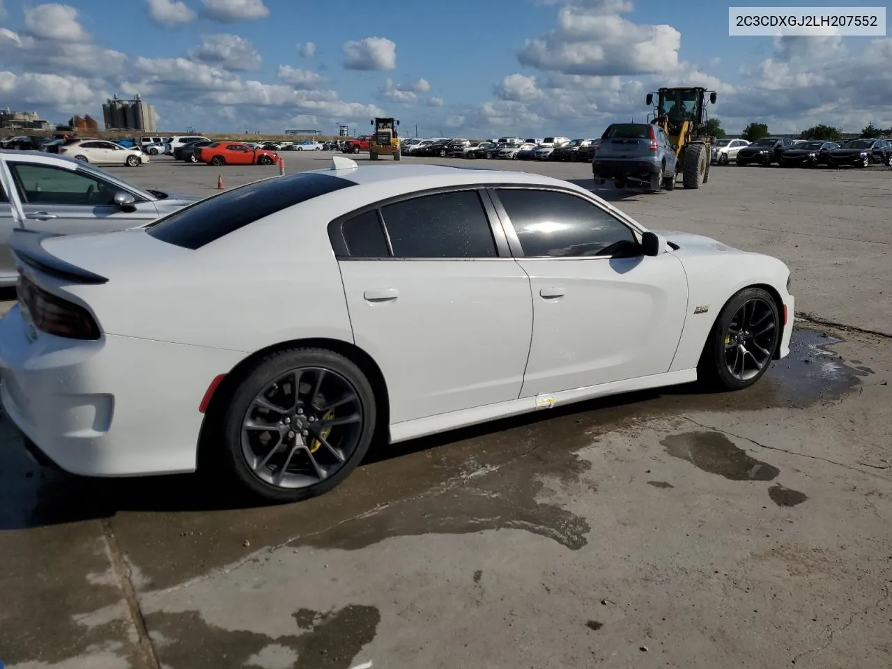 2020 Dodge Charger Scat Pack VIN: 2C3CDXGJ2LH207552 Lot: 50758034