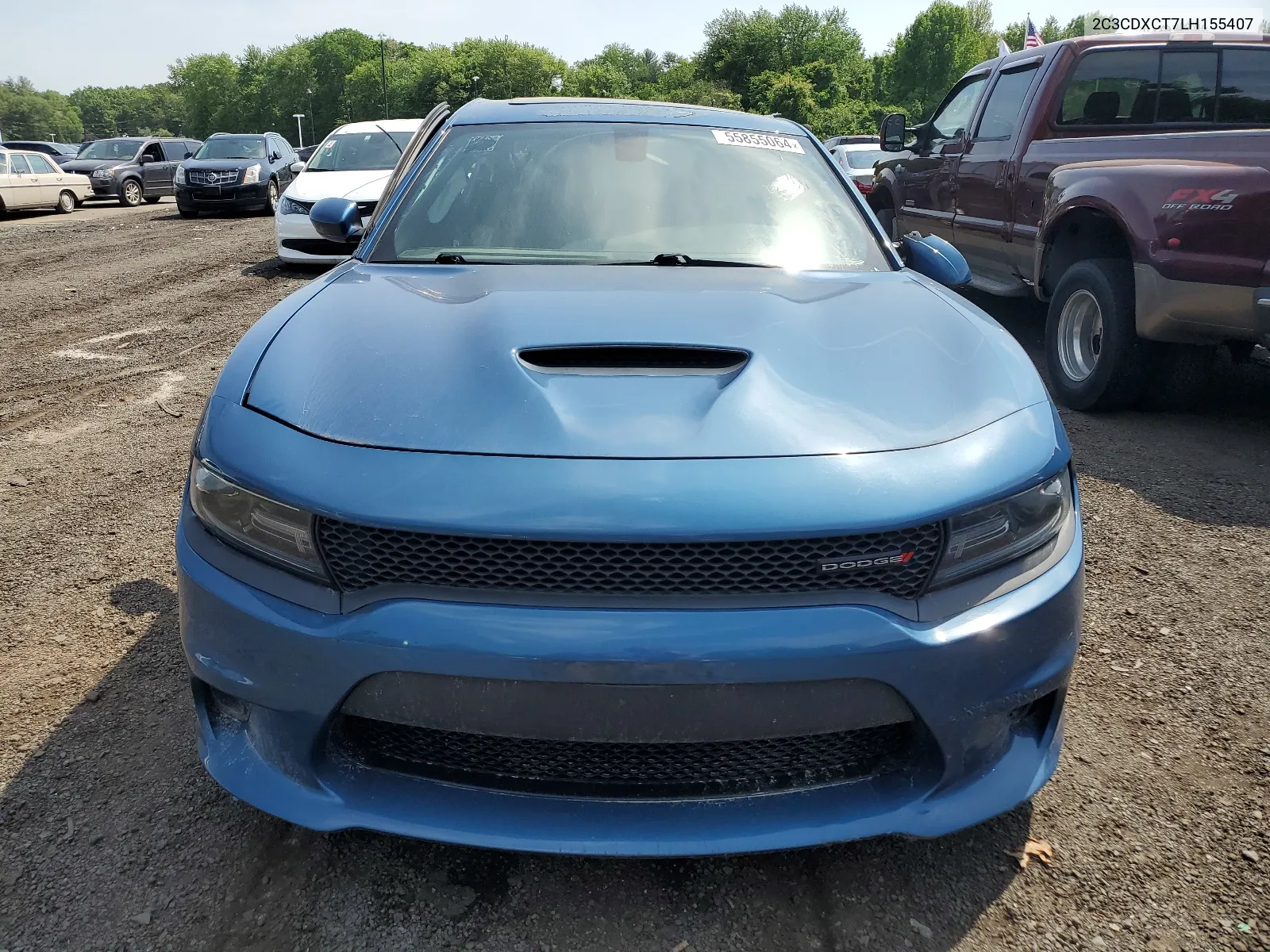 2020 Dodge Charger R/T VIN: 2C3CDXCT7LH155407 Lot: 55855064