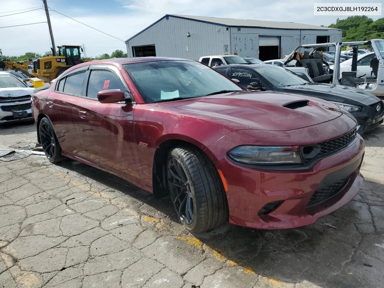 2020 Dodge Charger Scat Pack VIN: 2C3CDXGJ8LH192264 Lot: 58252514