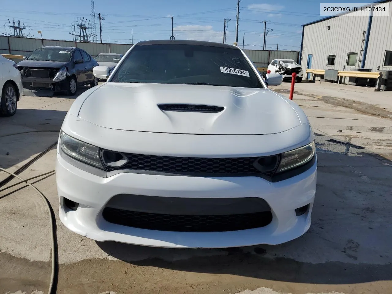 2020 Dodge Charger Scat Pack VIN: 2C3CDXGJ0LH107434 Lot: 59020134