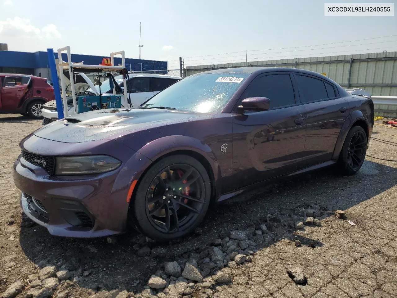 2020 Dodge Charger Sr VIN: XC3CDXL93LH240555 Lot: 59124214