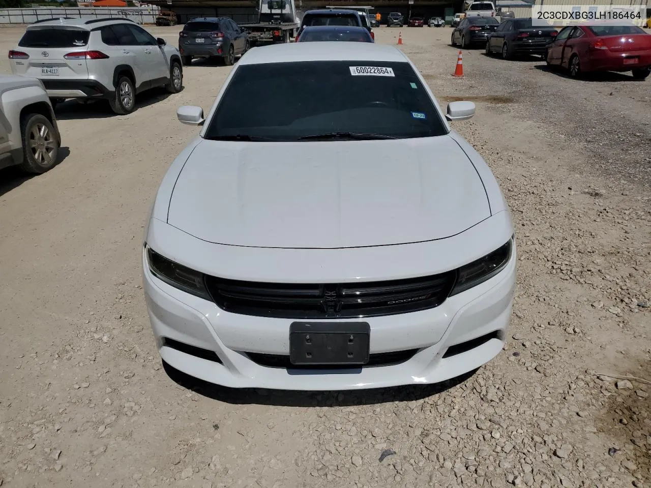 2020 Dodge Charger Sxt VIN: 2C3CDXBG3LH186464 Lot: 60022864