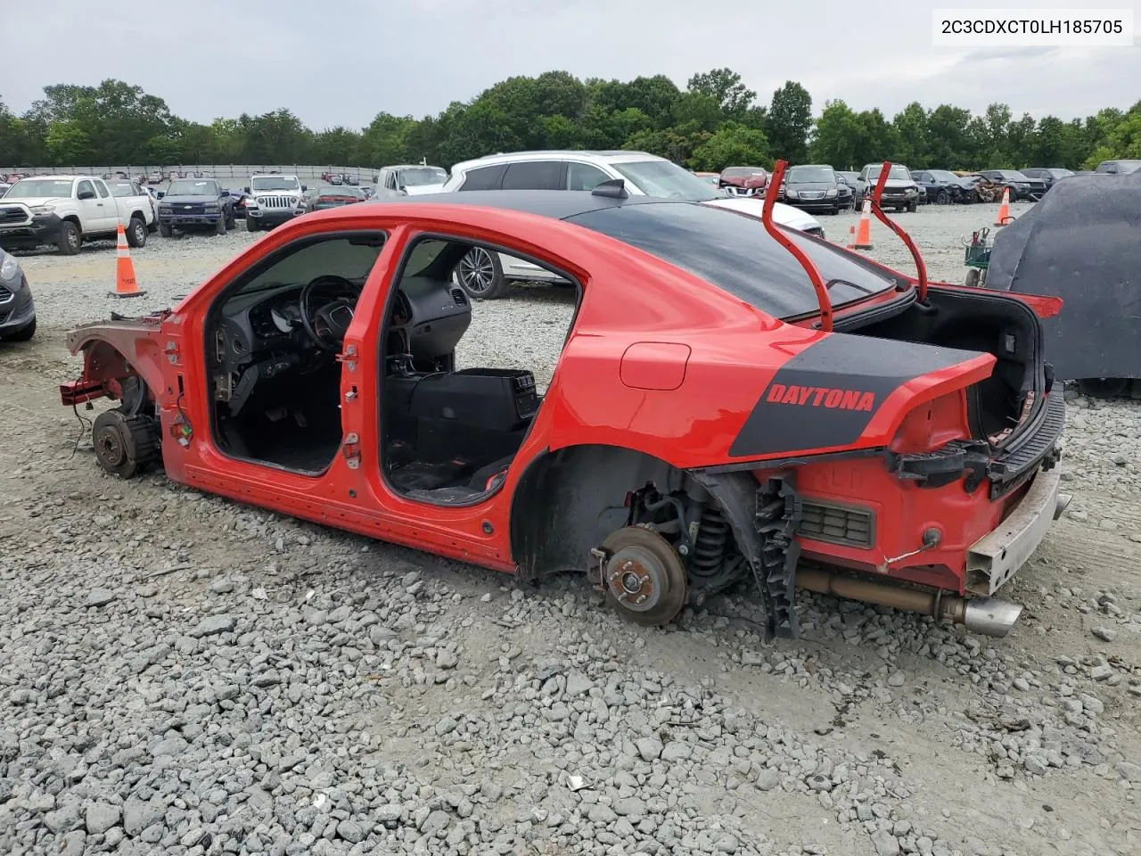 2020 Dodge Charger R/T VIN: 2C3CDXCT0LH185705 Lot: 60638914