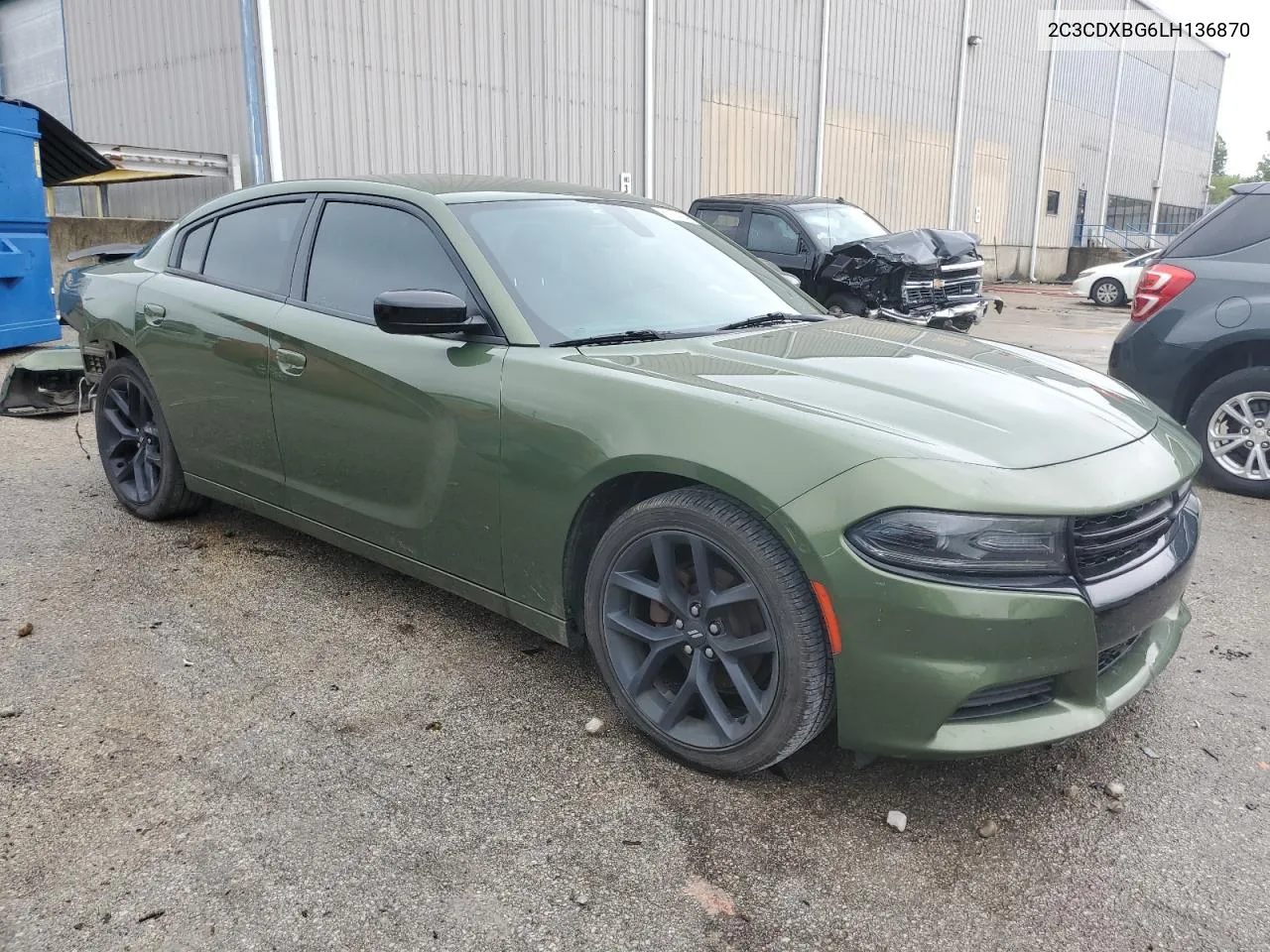 2C3CDXBG6LH136870 2020 Dodge Charger Sxt