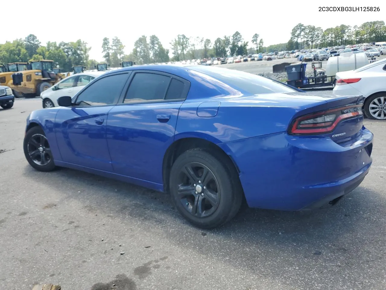 2020 Dodge Charger Sxt VIN: 2C3CDXBG3LH125826 Lot: 61608924