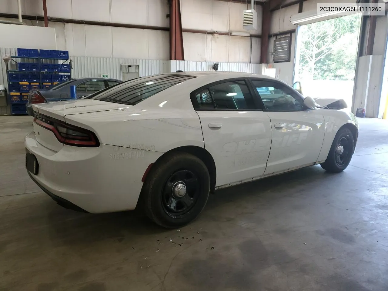 2020 Dodge Charger Police VIN: 2C3CDXAG6LH111260 Lot: 62236574