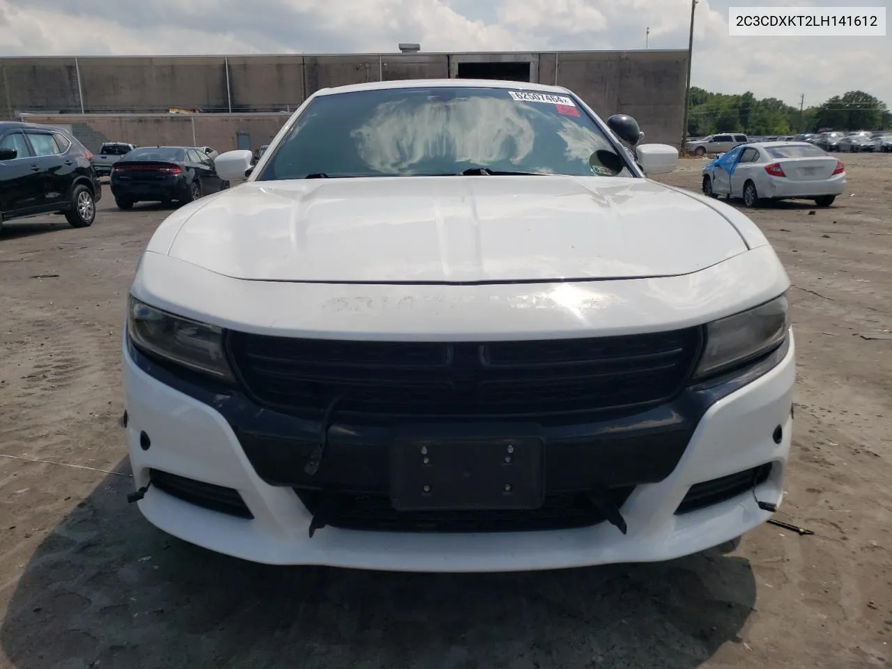 2020 Dodge Charger Police VIN: 2C3CDXKT2LH141612 Lot: 62507464