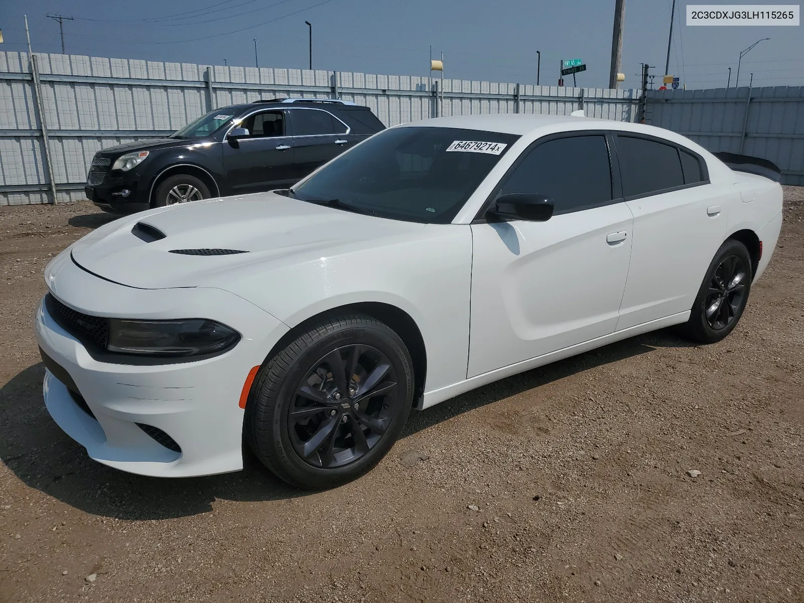 2020 Dodge Charger Sxt VIN: 2C3CDXJG3LH115265 Lot: 64679214