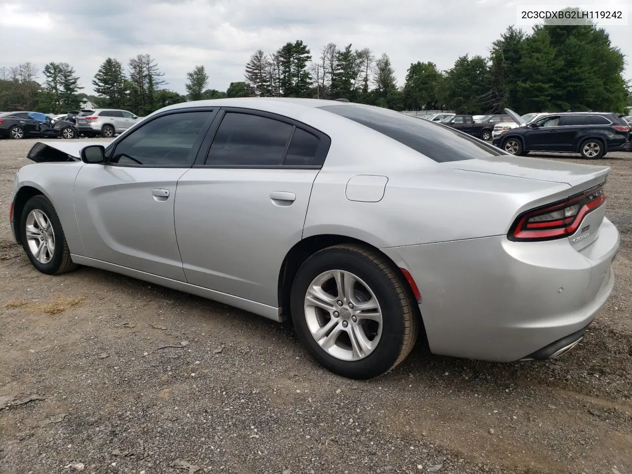 2020 Dodge Charger Sxt VIN: 2C3CDXBG2LH119242 Lot: 64774154