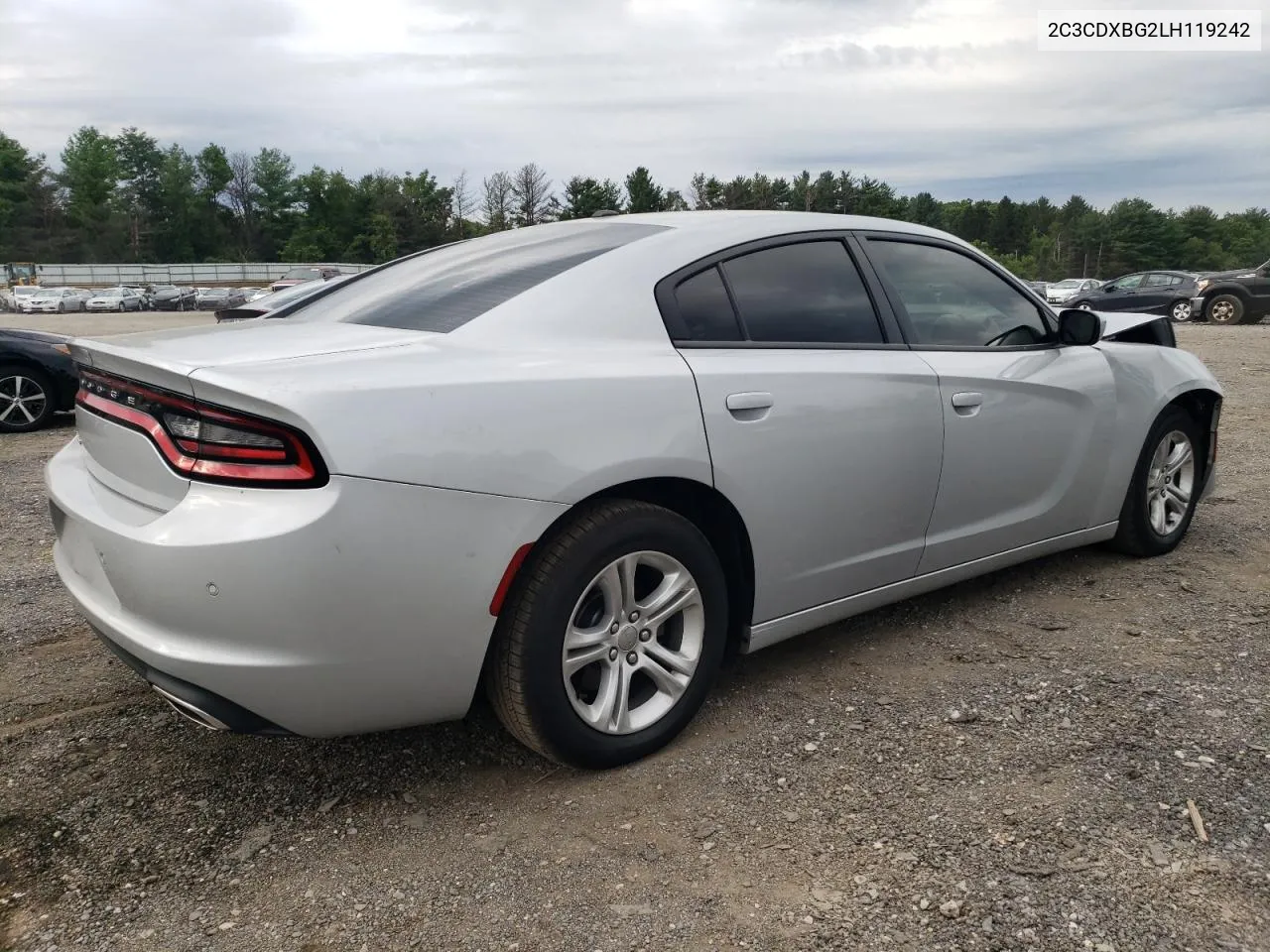 2020 Dodge Charger Sxt VIN: 2C3CDXBG2LH119242 Lot: 64774154