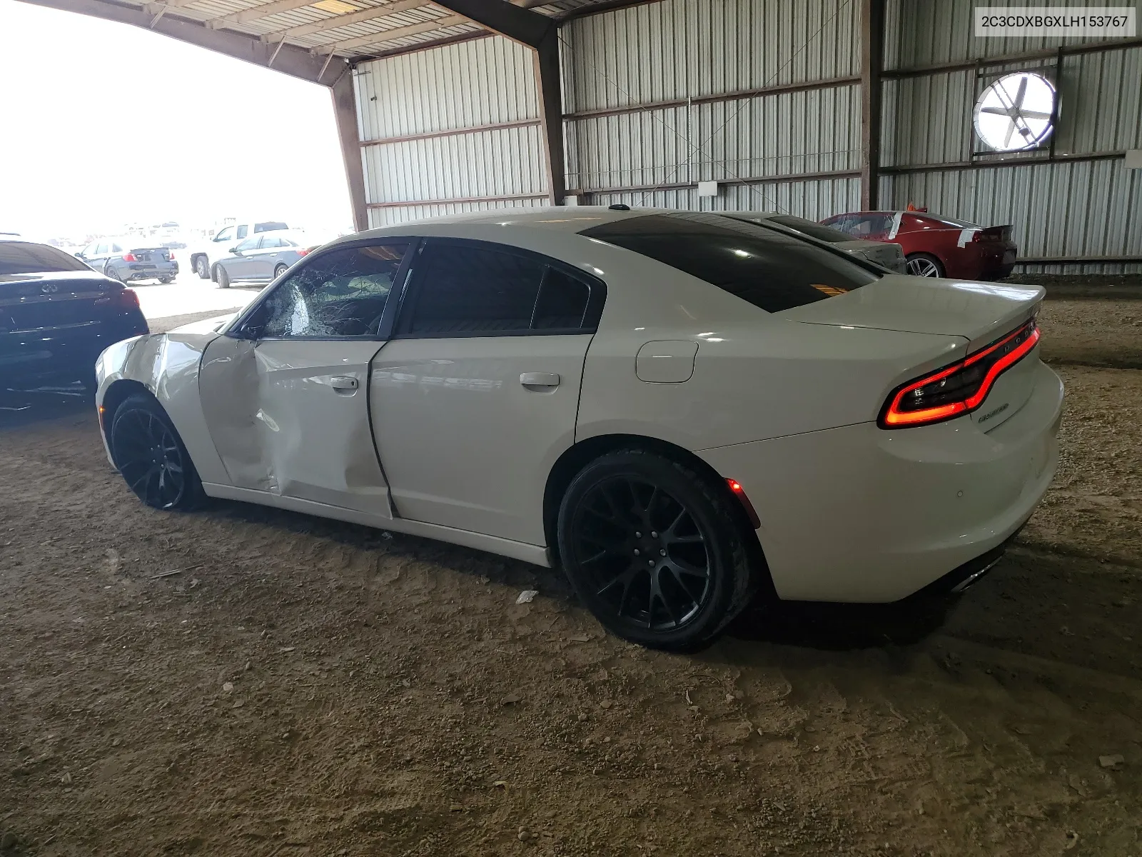 2020 Dodge Charger Sxt VIN: 2C3CDXBGXLH153767 Lot: 65291694