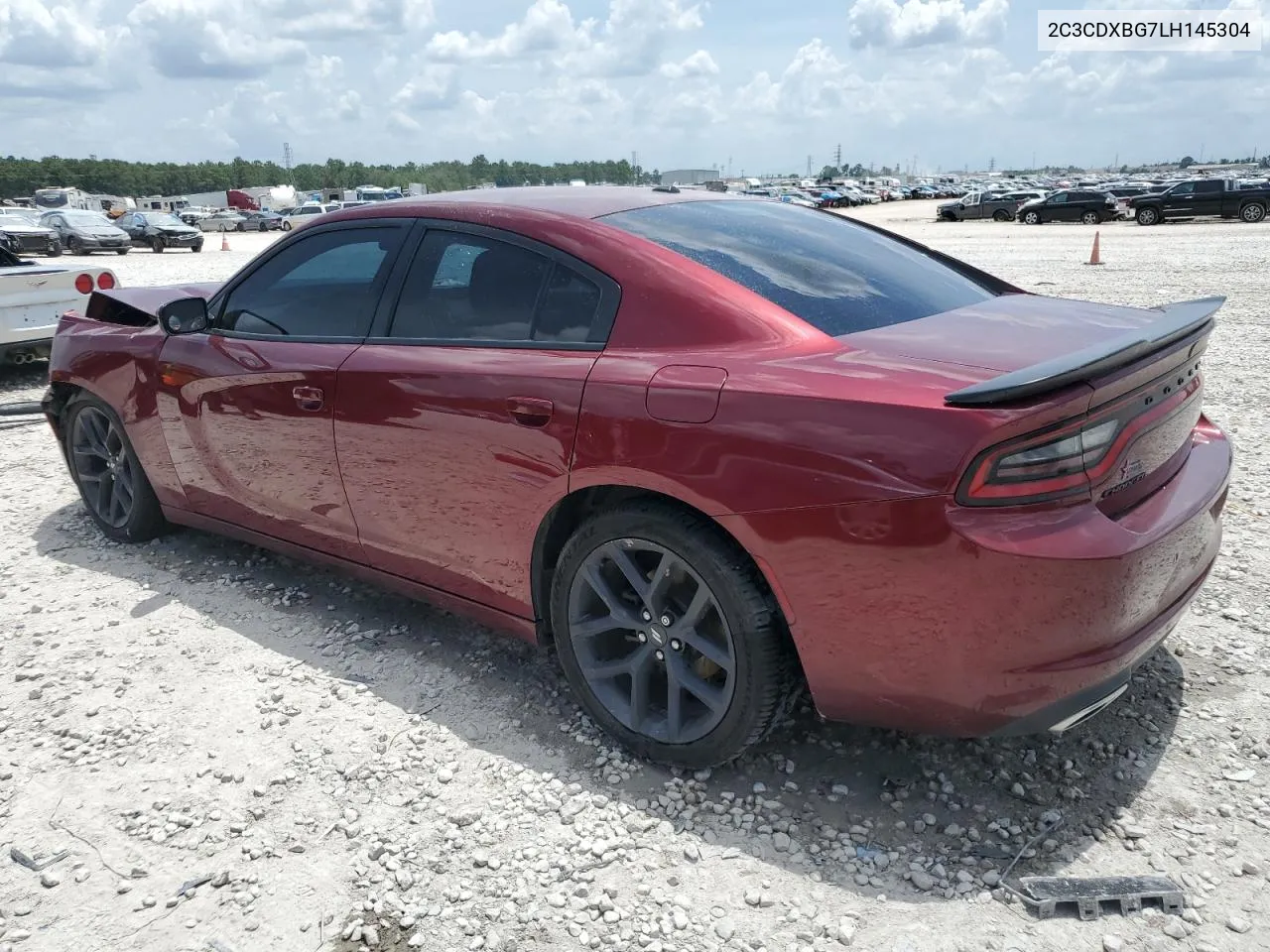 2020 Dodge Charger Sxt VIN: 2C3CDXBG7LH145304 Lot: 65457194